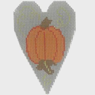Pumpkin Heart by Needle Deeva (thumbnail)