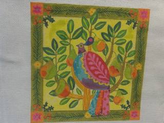 Partridge in a Pear Tree - Shannon Snow by Kate Dickerson Needlepoint Collections (thumbnail)