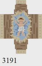 Stitch Guide - Nativity, Jesus by Susan Roberts Needlepoint (thumbnail)