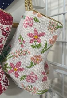 Limited Edition - Petite Keep Louisa’s Lattice Oleander by Bauble Stockings (thumbnail)