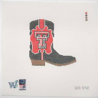 Texas Tech Boot by Wipstitch Needleworks (thumbnail)