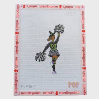Witch Cheerleader 1 by POP! Needle Arts (thumbnail)