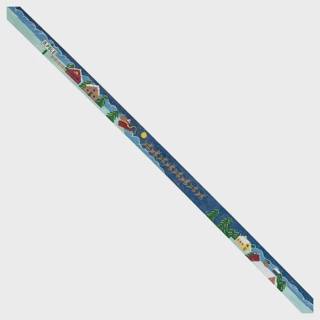 Santa and Reindeer at Night, Belt by Susan Roberts Needlepoint (thumbnail)