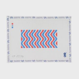 Squiggle Americana by Goodpoint Needlepoint (thumbnail)
