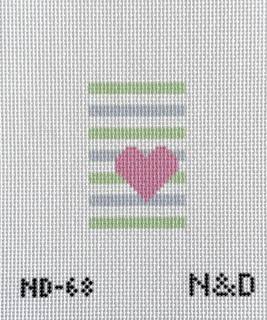 Heart and Stripes Tag Insert by Nash and Daughters (thumbnail)