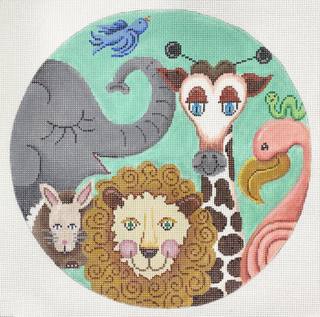 animal round large by Patti Mann (thumbnail)