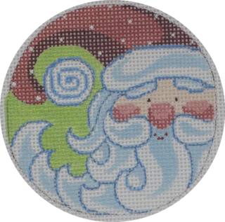 Santa Face Round by Heidi Stanley Designs (thumbnail)