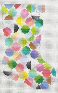 Mini Stocking - lulu by Elizabeth Crane Swartz (thumbnail)