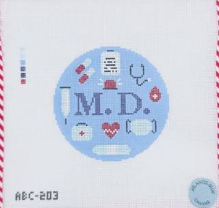 Doctor M.D. Round by Atlantic Blue Canvas (thumbnail)