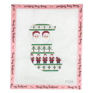 Santa Bauble Stocking by Painted Pony Designs (thumbnail)