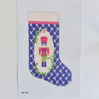 Over the Moon Nutcracker Bauble Stocking Canvas by KCN Designers (thumbnail)