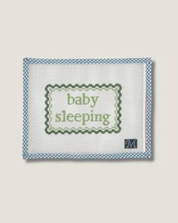 Baby Sleeping Neutral Canvas by Maura Nolan Designs (thumbnail)