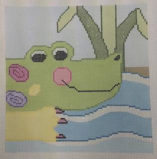 kid alligator by Little Shoppe Canvas Company (thumbnail)