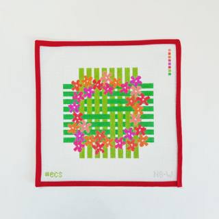 Woven Spring 8” Square by Elizabeth Crane Swartz (thumbnail)
