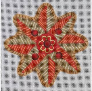 Red Star Ornament by Danji Designs (thumbnail)
