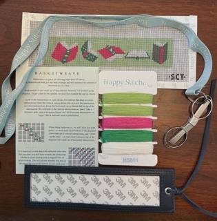 "Mint Condition" Bookmark Kit by Happy Stitching (thumbnail)