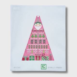 Holiday Sugar and Sweets Tree Canvas by CBK Needlepoint (thumbnail)