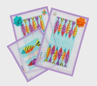 Fishy Fishy Backgammon Board With Cups & Checkers by Zecca (thumbnail)