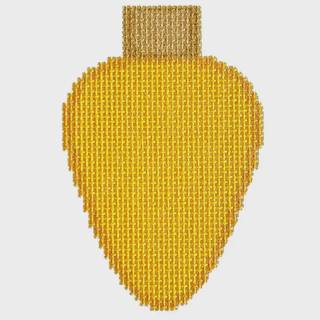 Yellow Lightbulb by Two Sisters Needlepoint (thumbnail)