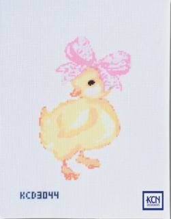 Duck With Bow Canvas by KCN Designers (thumbnail)