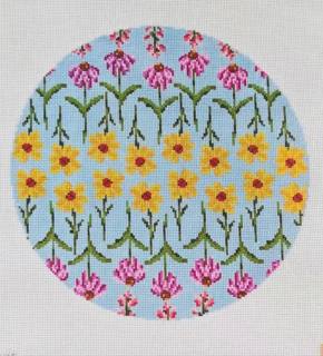 Large Wildflower Round by POP! Needle Arts (thumbnail)
