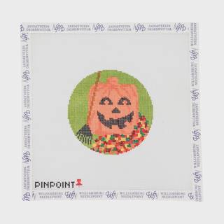 Pumpkin Lawn Bag by Pinpoint Needlepoint (thumbnail)