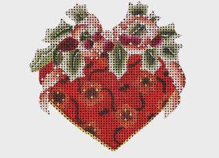 Holly Christmas Heart 0166B by Mary Lake Thompson (via Melissa Shirley) (thumbnail)