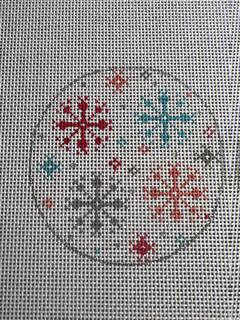 Sparkly Snowflake Round by Alice Peterson (thumbnail)