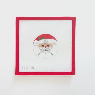 Santa Sand Dollar by Liz Goodrick-Dillon (Tapestry Tent, via Susan Roberts) (thumbnail)