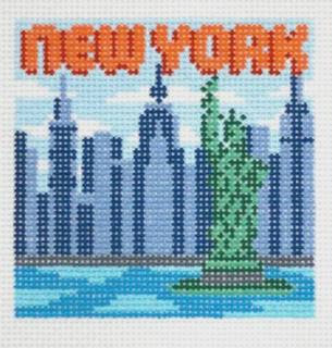 Vintage New York Postcard (Morgan Julia Designs) by Morgan Julia Designs (thumbnail)