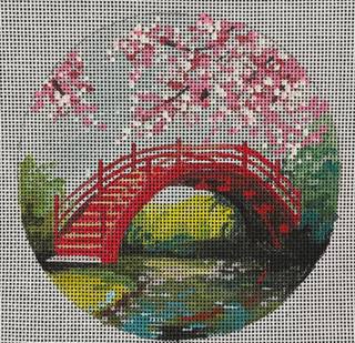 IN811 Japanese Bridge by Colors of Praise Art Studio (thumbnail)