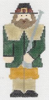Thanksgiving Pilgrim Man by Kathy Schenkel (thumbnail)