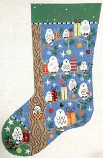 Owl Stocking by Pippin Studio (thumbnail)