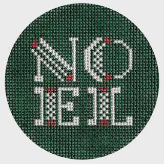 Noel Round on Green by Love MHB Studio (thumbnail)