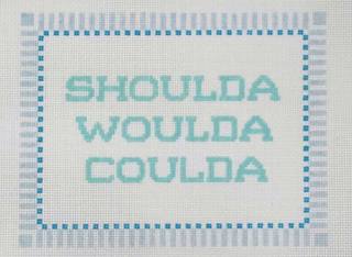 Shoulda Woulda Coulda-Blue by Atlantic Blue Canvas (thumbnail)