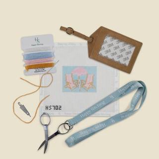 Beach Bliss Bag/Luggage Tag Kit by Happy Stitching (thumbnail)