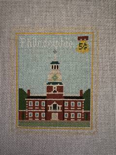 Philadelphia Travel Stamp by Stitch Style Needlepoint (thumbnail)