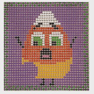 Stitchin' Littles Kit - Munch by Purple Palm Designs (thumbnail)