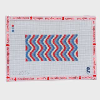 Squiggle American Canvas by Goodpoint Needlepoint (thumbnail)