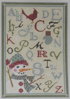 ABC winter linen sampler by Colonial Needle Company (thumbnail)