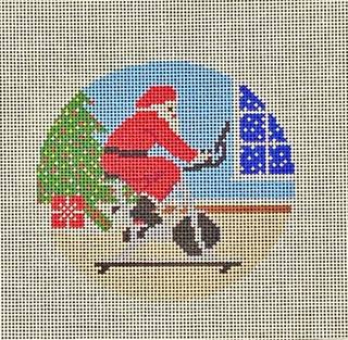 Sporty Santa Spin by Ann Kaye Studio (thumbnail)