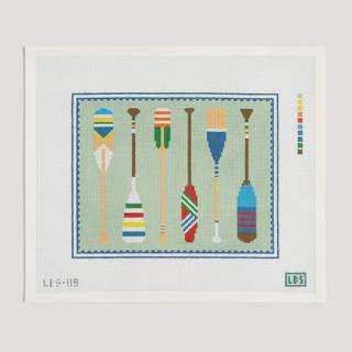 Canoe Paddles by Le Beau Stitch (thumbnail)