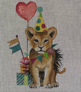 Baby Birthday Lion HBD010 by Colors of Praise Art Studio (thumbnail)