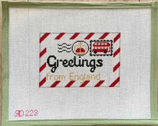 Greeting from London letter by Rachel Donley (thumbnail)