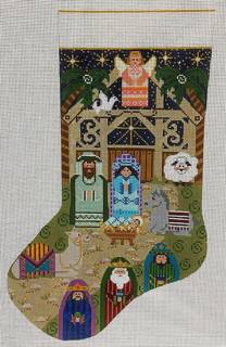 CH-630 Nativity Stocking by Danji Designs (thumbnail)