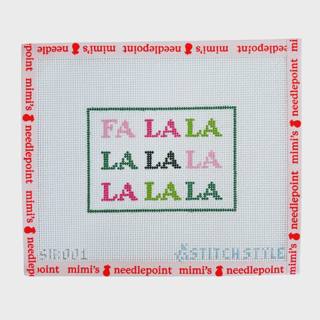 Fa La La by Stitch Style Needlepoint (thumbnail)