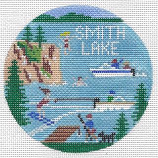 Smith Lake, AL Round - Trunk Show by Doolittle Stitchery (thumbnail)