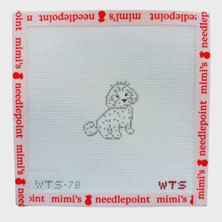Mini Fluffy White Dog by What's the Stitch (thumbnail)