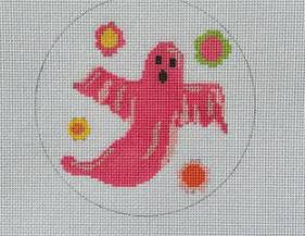Pink Groovy Ghost by KCN Designers (thumbnail)