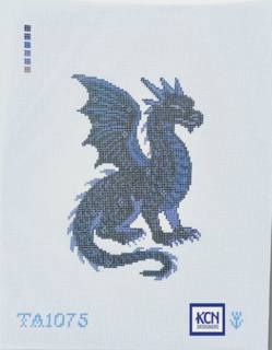 Obsidian Dragon Canvas by KCN Designers (thumbnail)